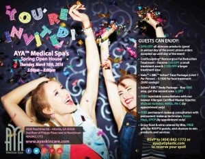 You’re Invited: AYA™ Medical Spa’s Spring Open House Event