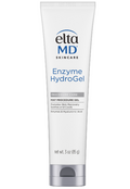 A tube of Elta MD Enzyme HydroGel, which is a post-procedure skincare gel.
